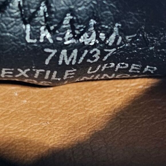 LUCKY‎ BRAND Black Velvet Ballerina Flats - Size 7 - Picture 8 of 8